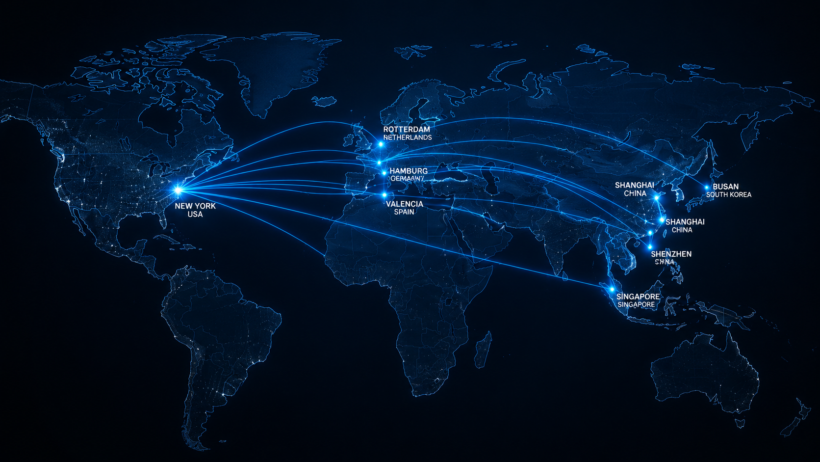 Global Route Map