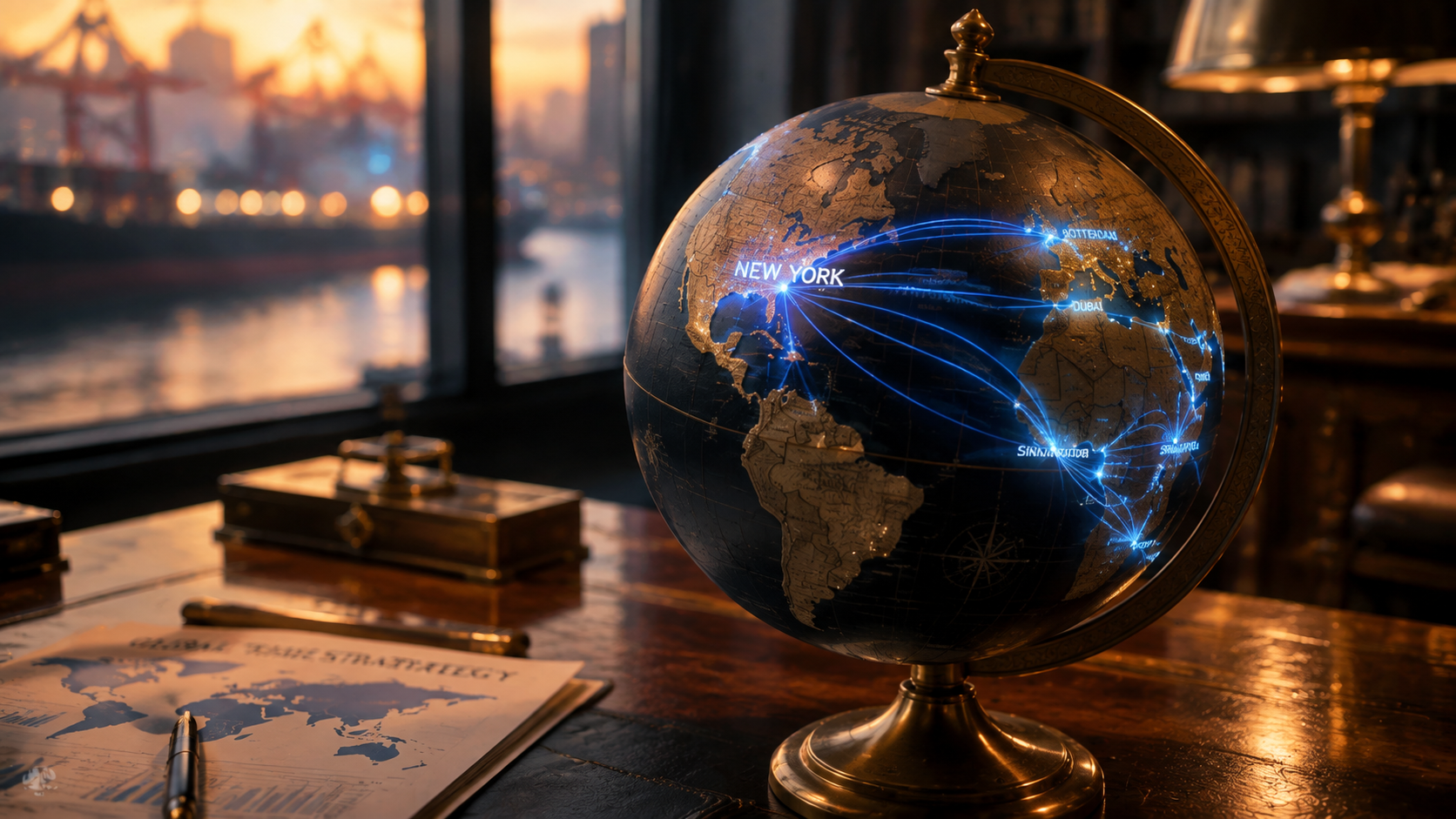 Vintage Globe